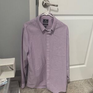 Stafford Men's Lavender Dress Shirt